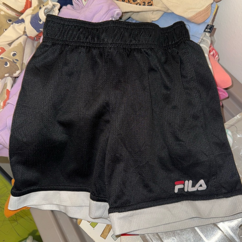 Fila Black Shorts